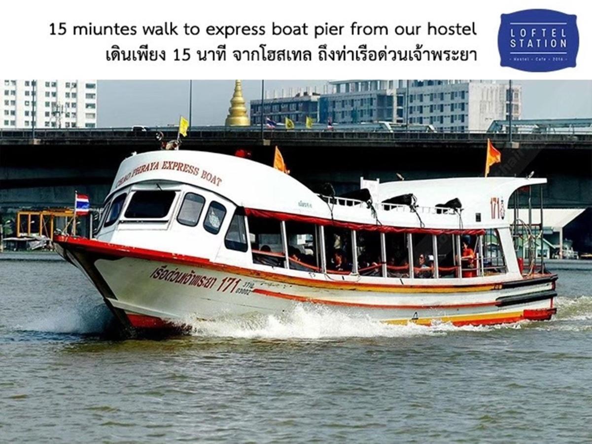 Loftel Station Hostel Bangkok Eksteriør billede